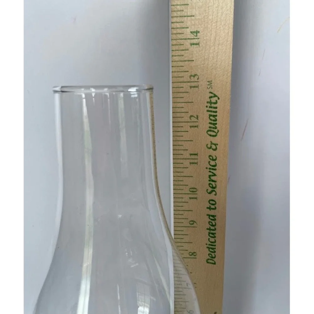 Vintage Lamplight Farms Hobnail Glass Oil Lamp Kerosene Lantern Clear Hurricane